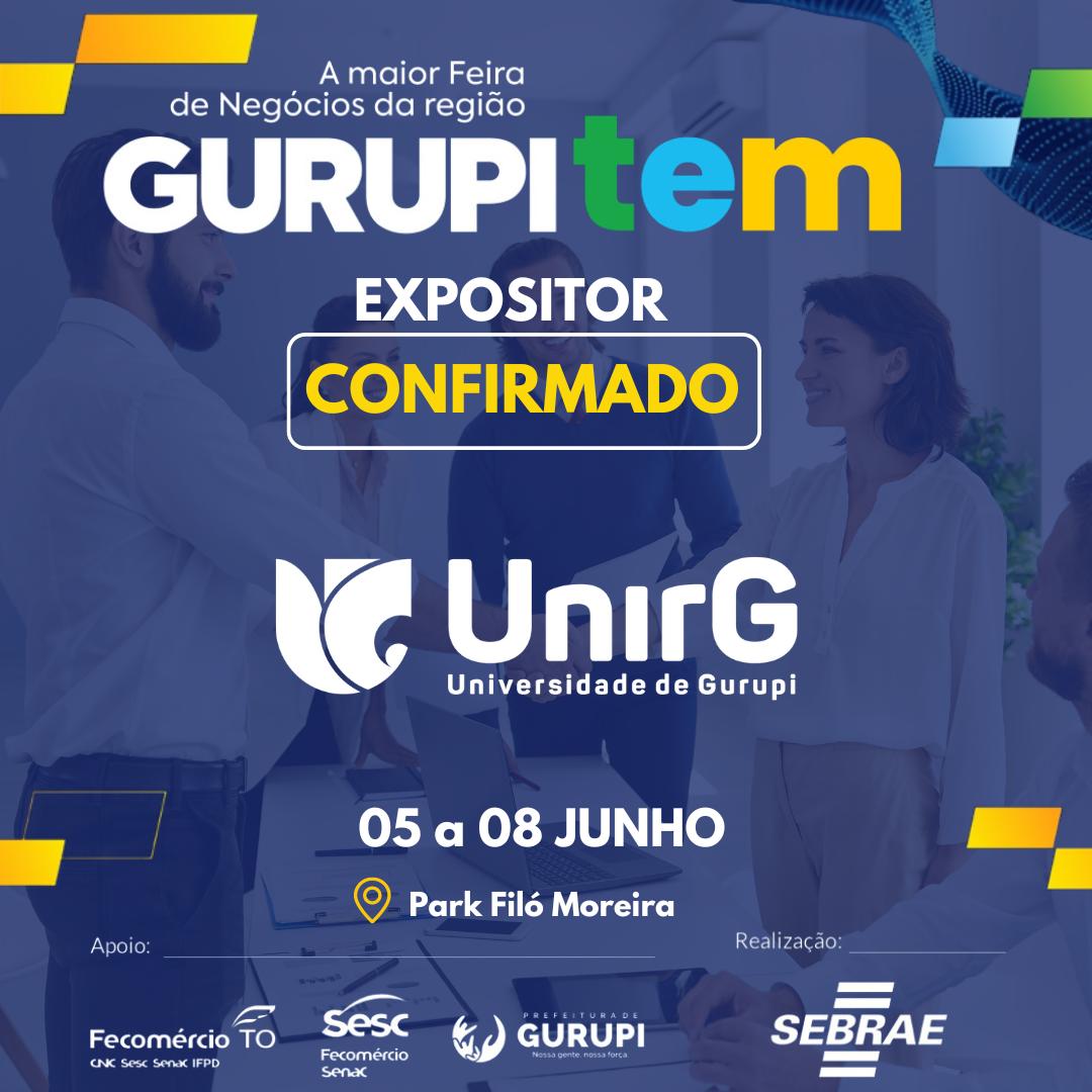 UnirG participará da Gurupi Tem